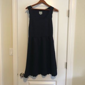 Navy Blue Maeve Anthropologie dress